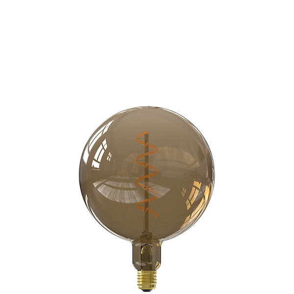Ampoule LED décorative XXL Kalmar verre marron dimmable E27 5W 130lm Calex