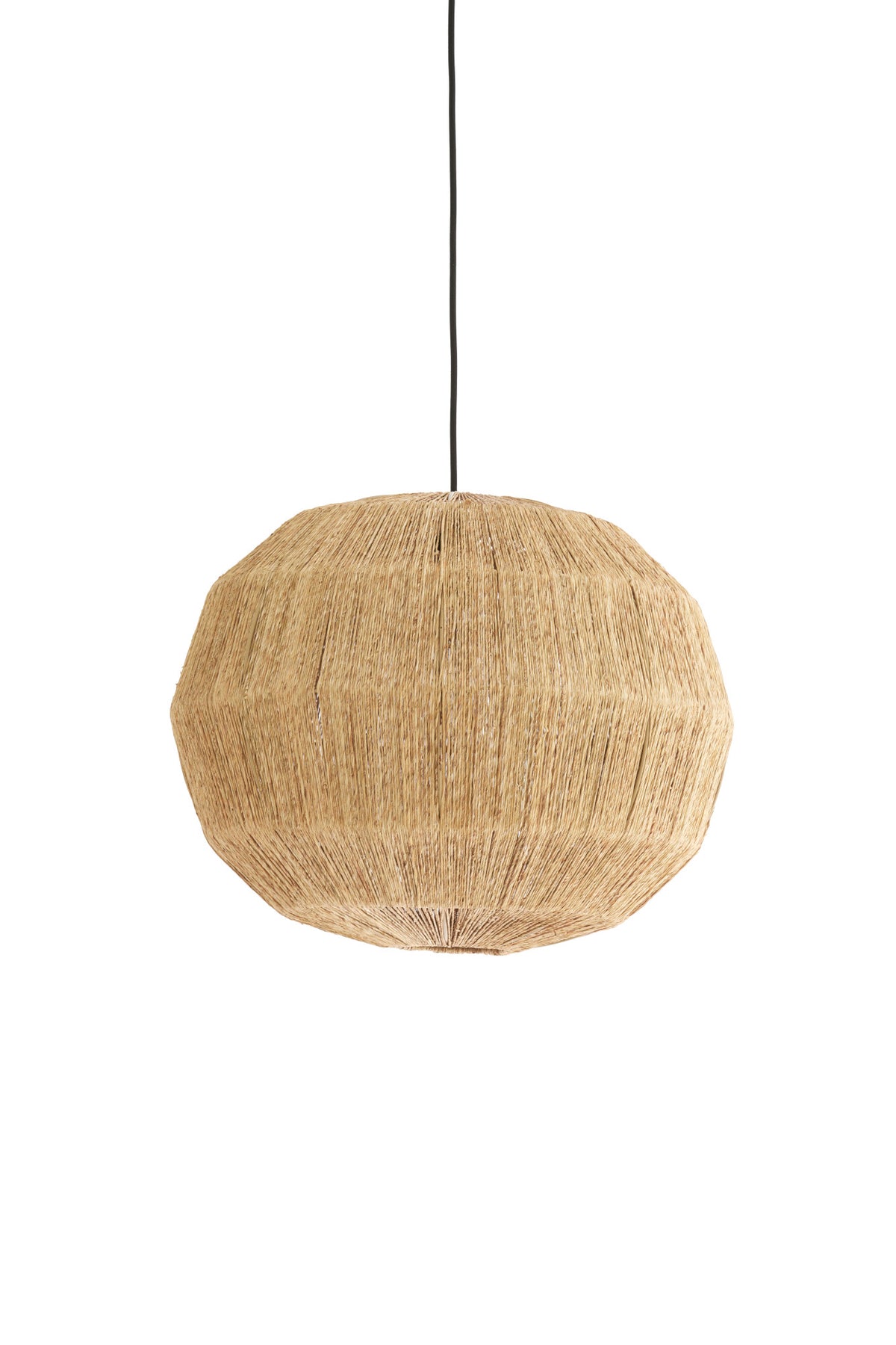Light & Living hanglamp JUNNA - bruin - Ø50x50cm