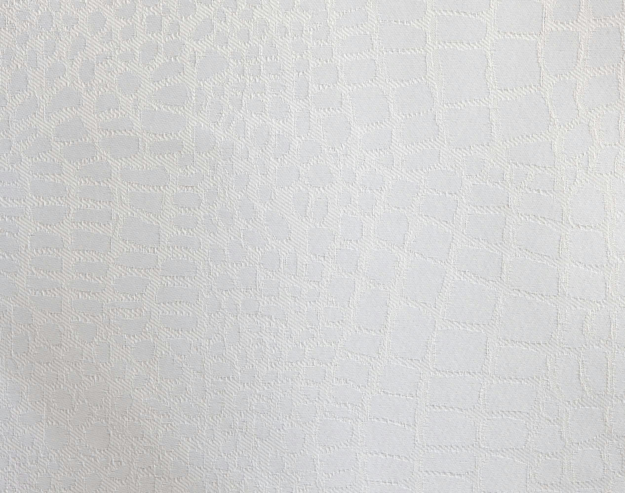 SKINNY - Nappe ovale 180x240 blanche en polyester