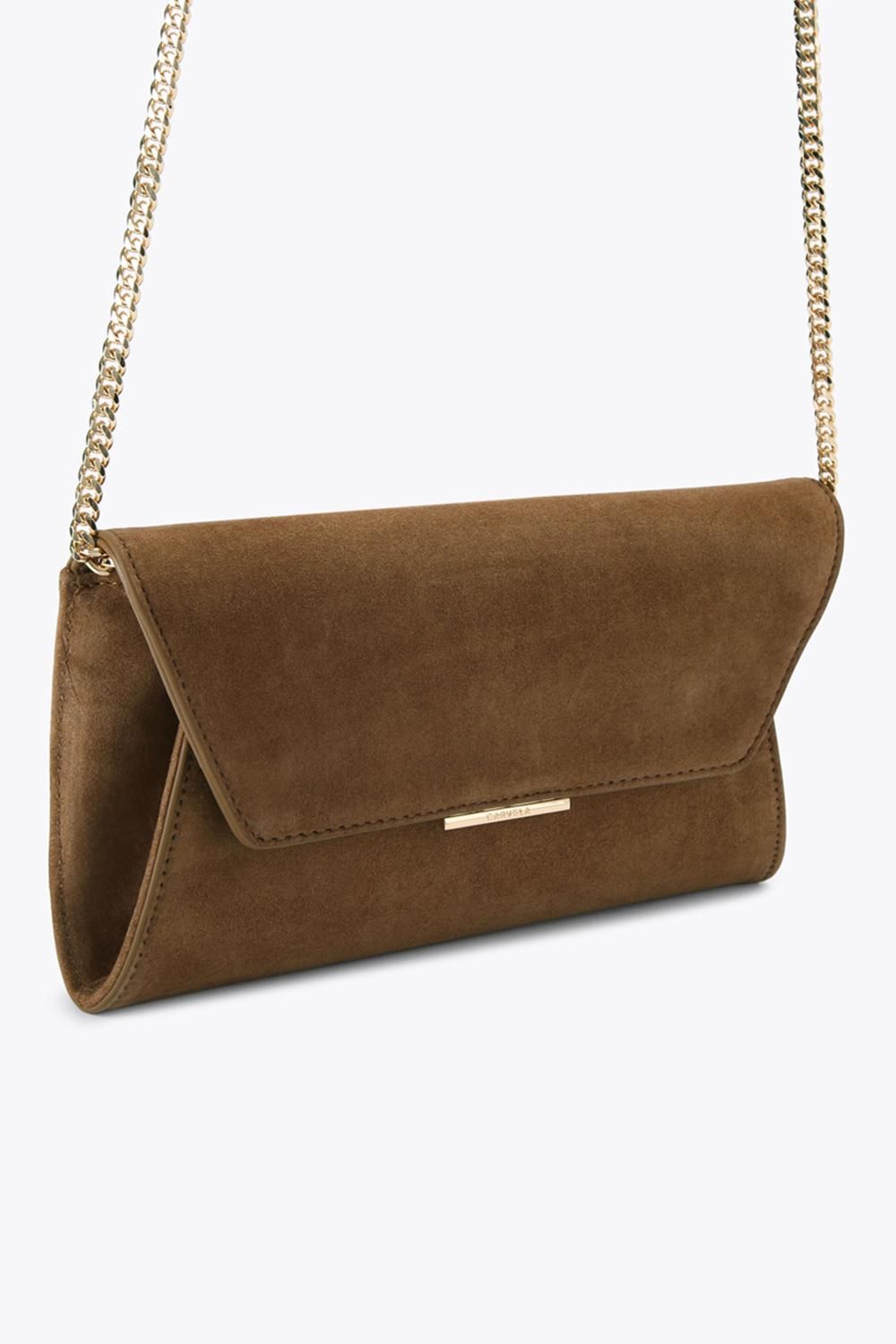 Carvela Spirited Clutch' Suede Bag