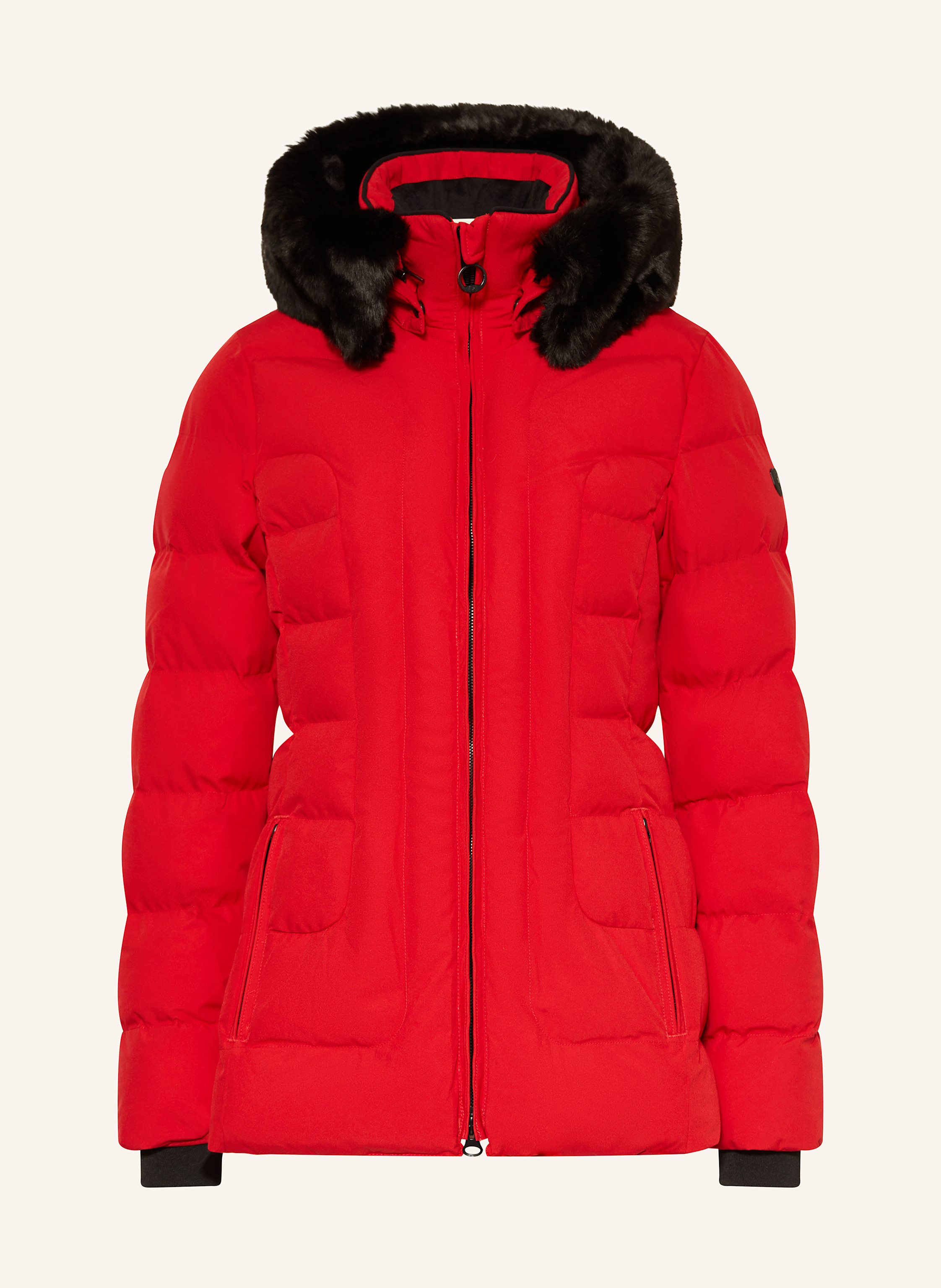 WELLENSTEYN Steppjacke BELVITESSE MEDIUM mit DUPONT™ SORONA®-Isolierung und abnehmbarem Kunstpelz
