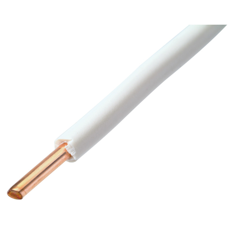 Câble VOB 2.5 mm² blanc 100 m PROFILE