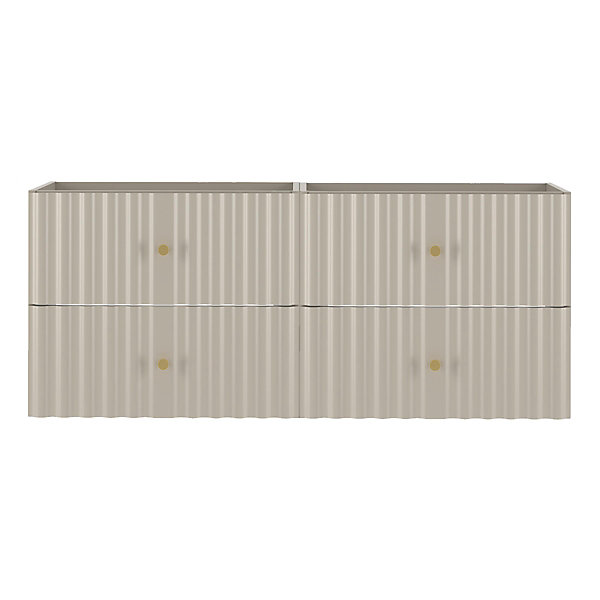 Meuble sous-vasque 120cm Izae Cachemire