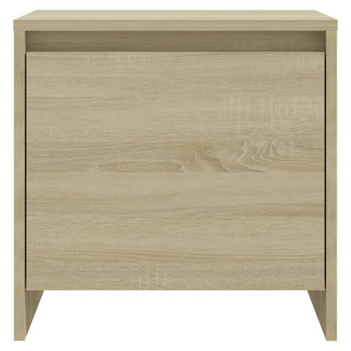 NNEVL Bedside Cabinet Sonoma Oak 45x34x44.5 cm Chipboard