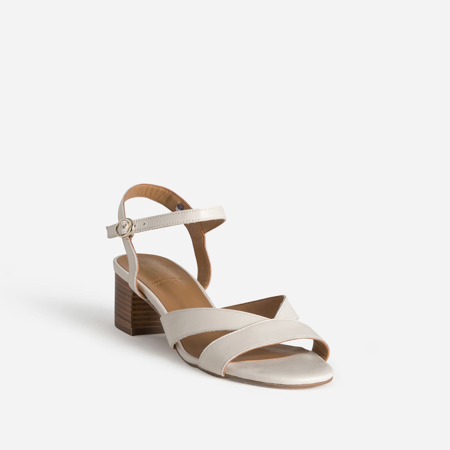 Sandale ERAM FLEX écrue cuir