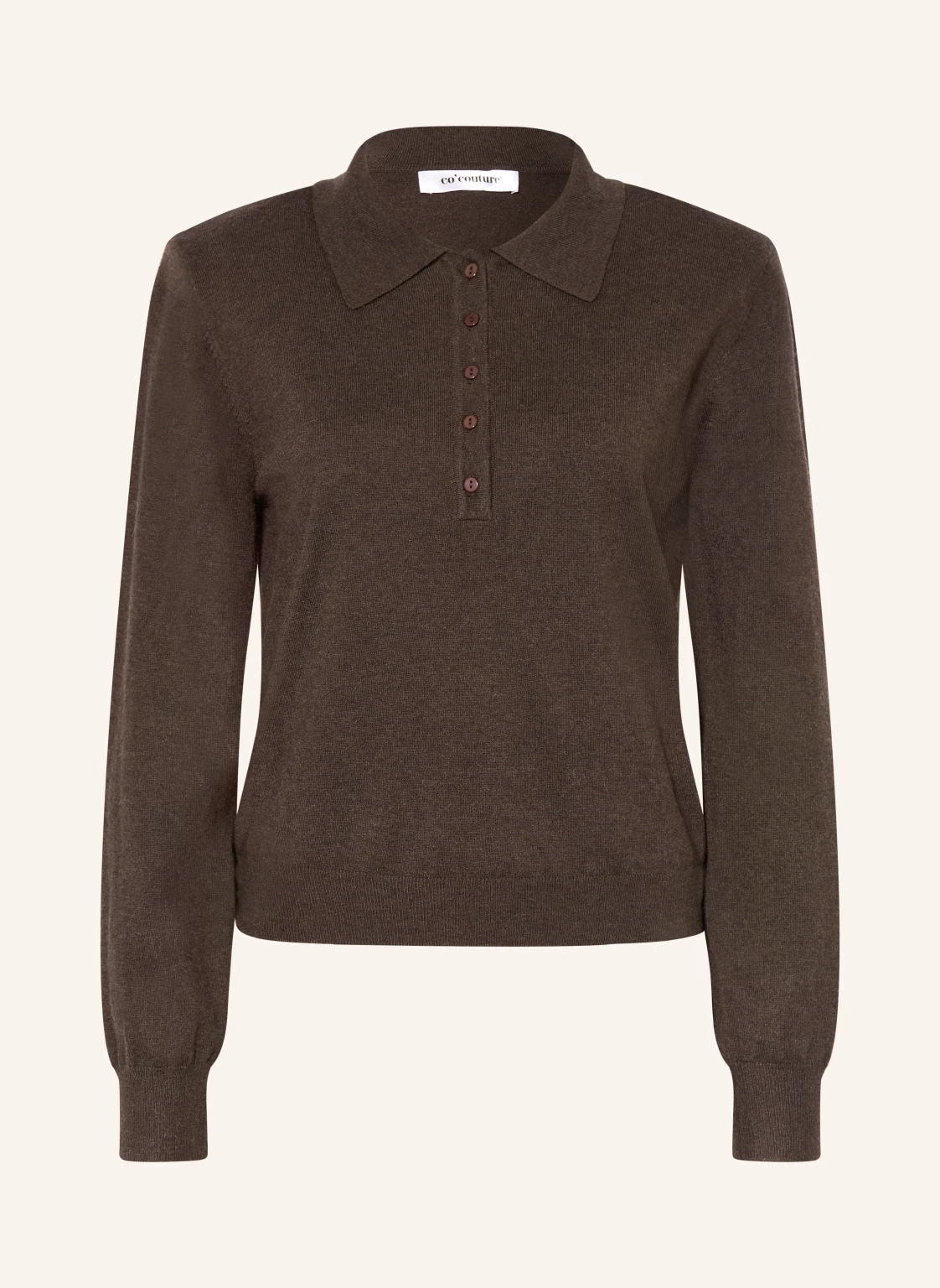 co'couture Strick-Poloshirt