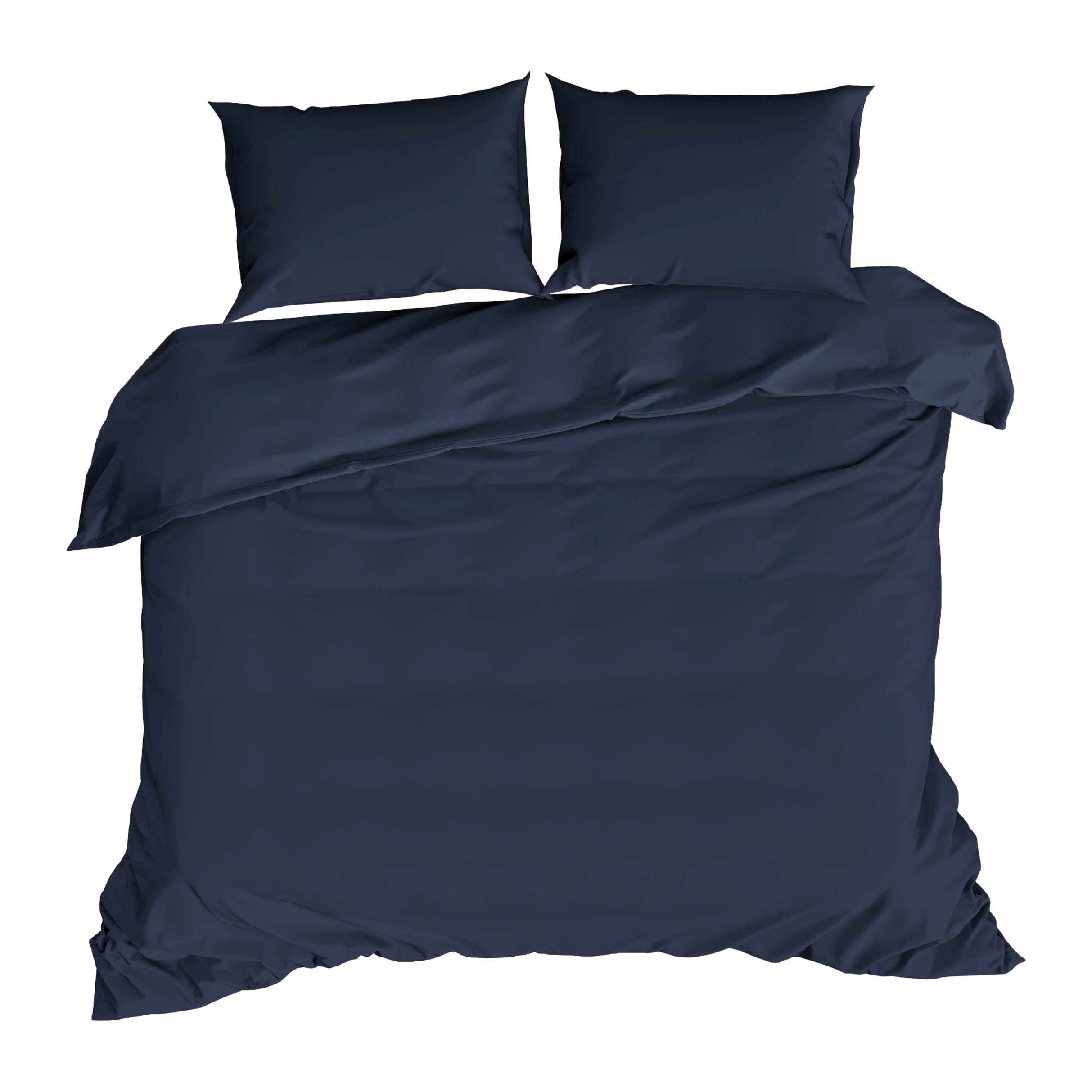 by fonQ Fresh Dekbedovertrek 200 x 220/240 cm - Indigo Blue