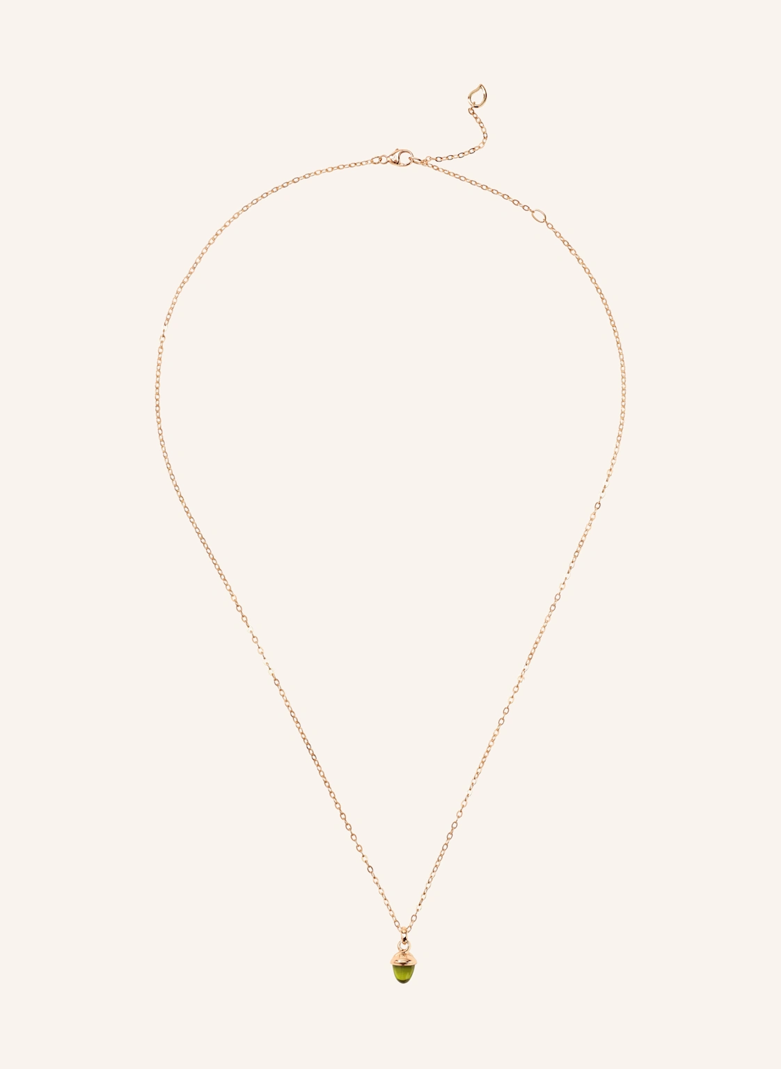 TAMARA COMOLLI Halskette NECKLACE 'MYMIKADO' WITH PERIDOT aus 18K Roségold mit Peridot
