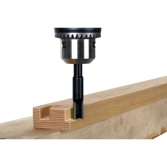 Nut-Fräser, 8 mm Schaft, Stahl