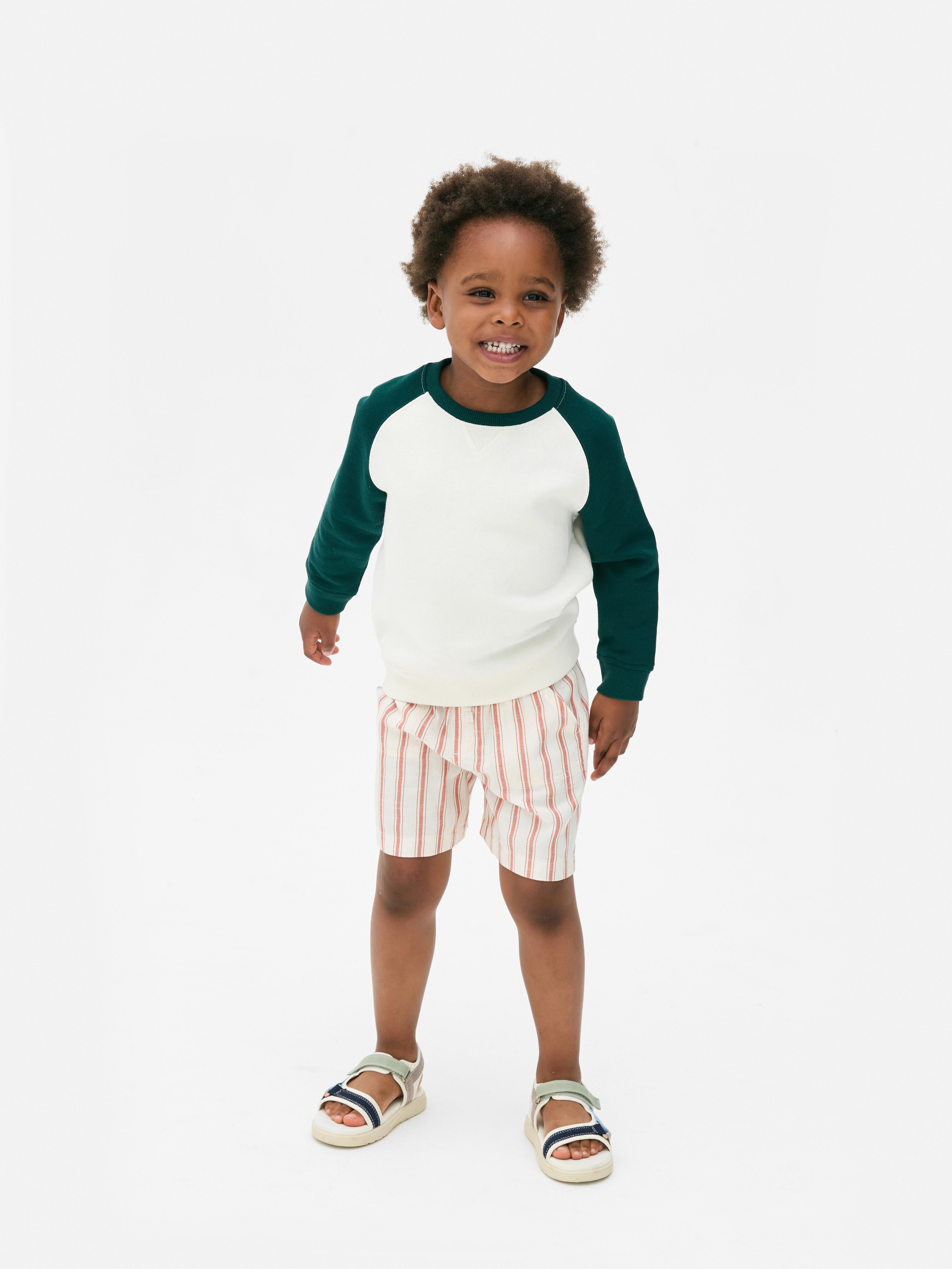 1.5-8yrs | Color Block Sweatshirt