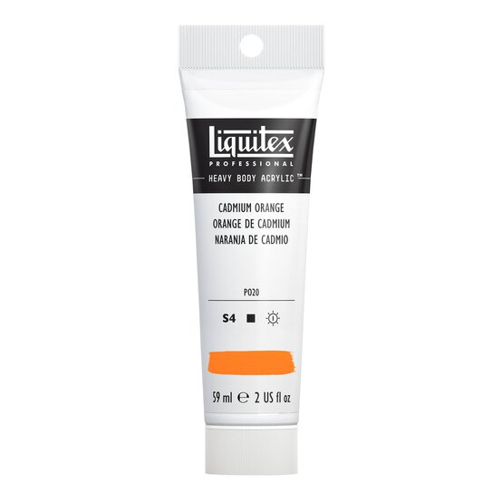 Liquitex Professional Cadmium Orange Heavy Body Acrylic 59ml
