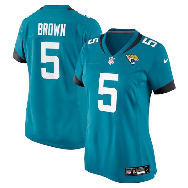 Dyami Brown Jacksonville Jaguars Nike Women's Team Game Jersey -  Teal