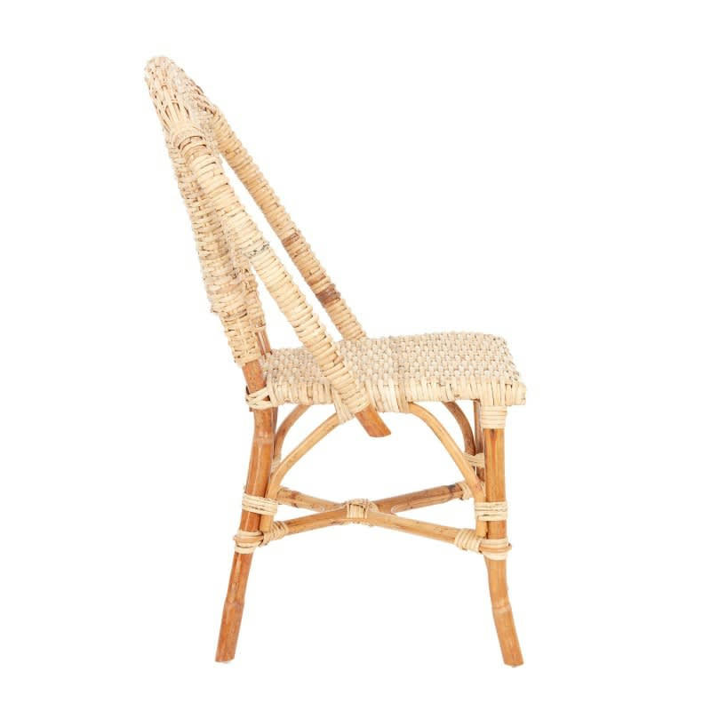 JOSY - Chaise tressée en rotin naturel