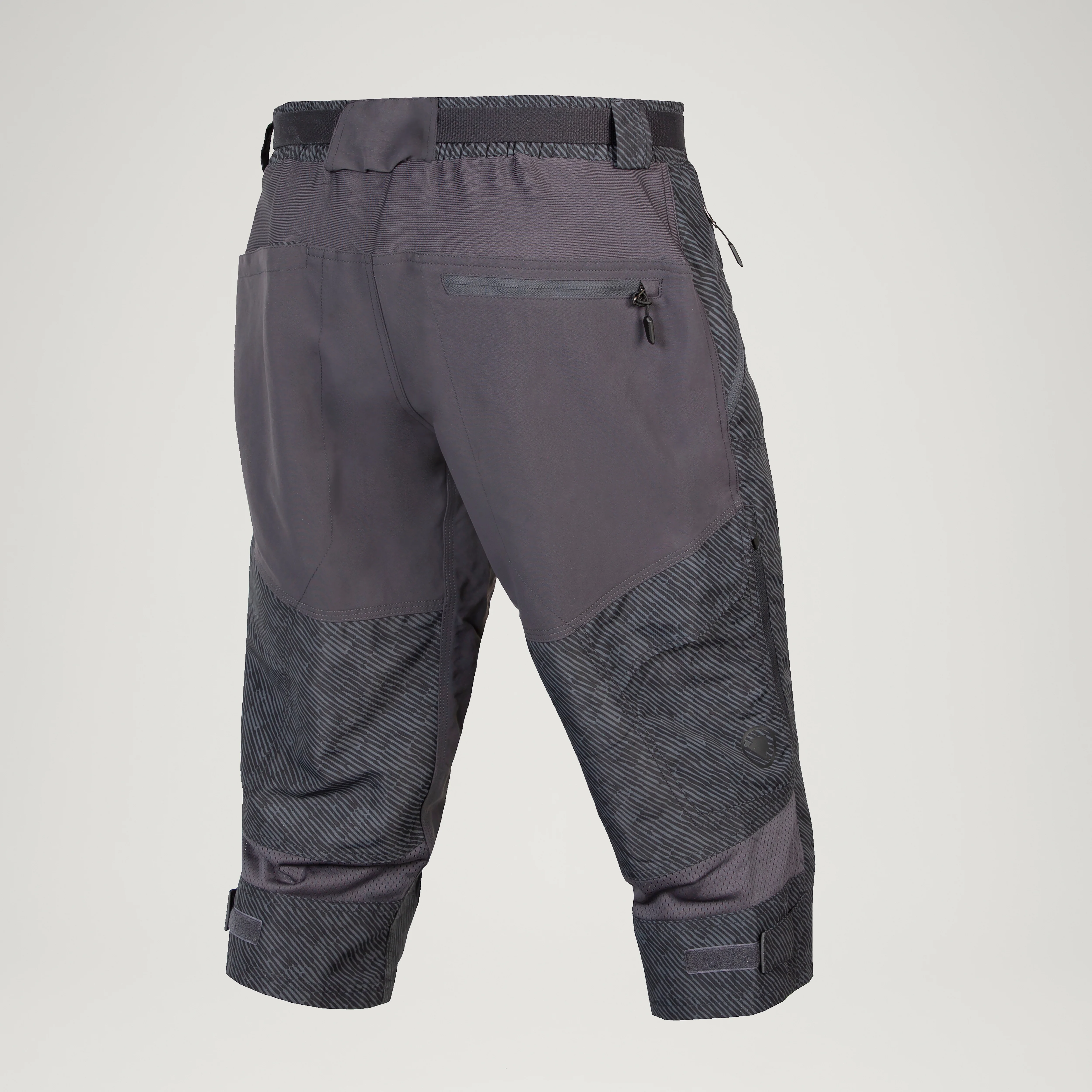 Men's Hummvee 3/4 Shorts With Liner - Anthracite