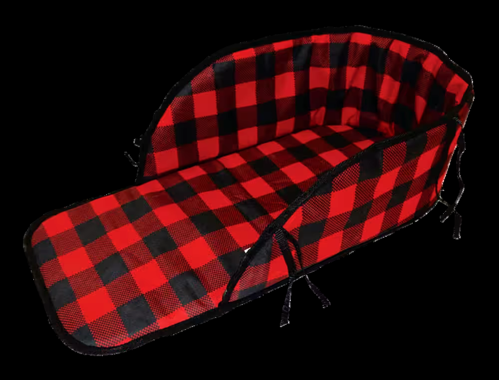 Streamridge Alpine Slasher Winter Seat Pad Cushion For Traditional Wooden Baby Sleigh/Sled
