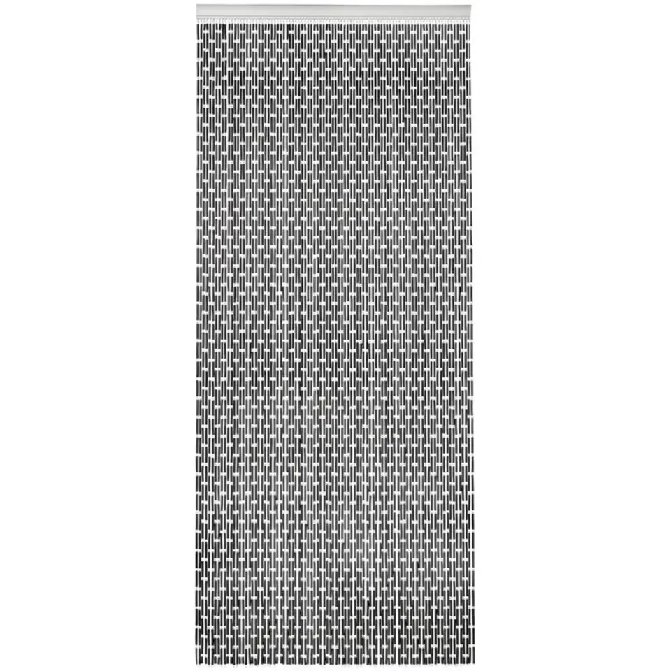 Vliegengordijn Tube Zwart 90 x 210 cm