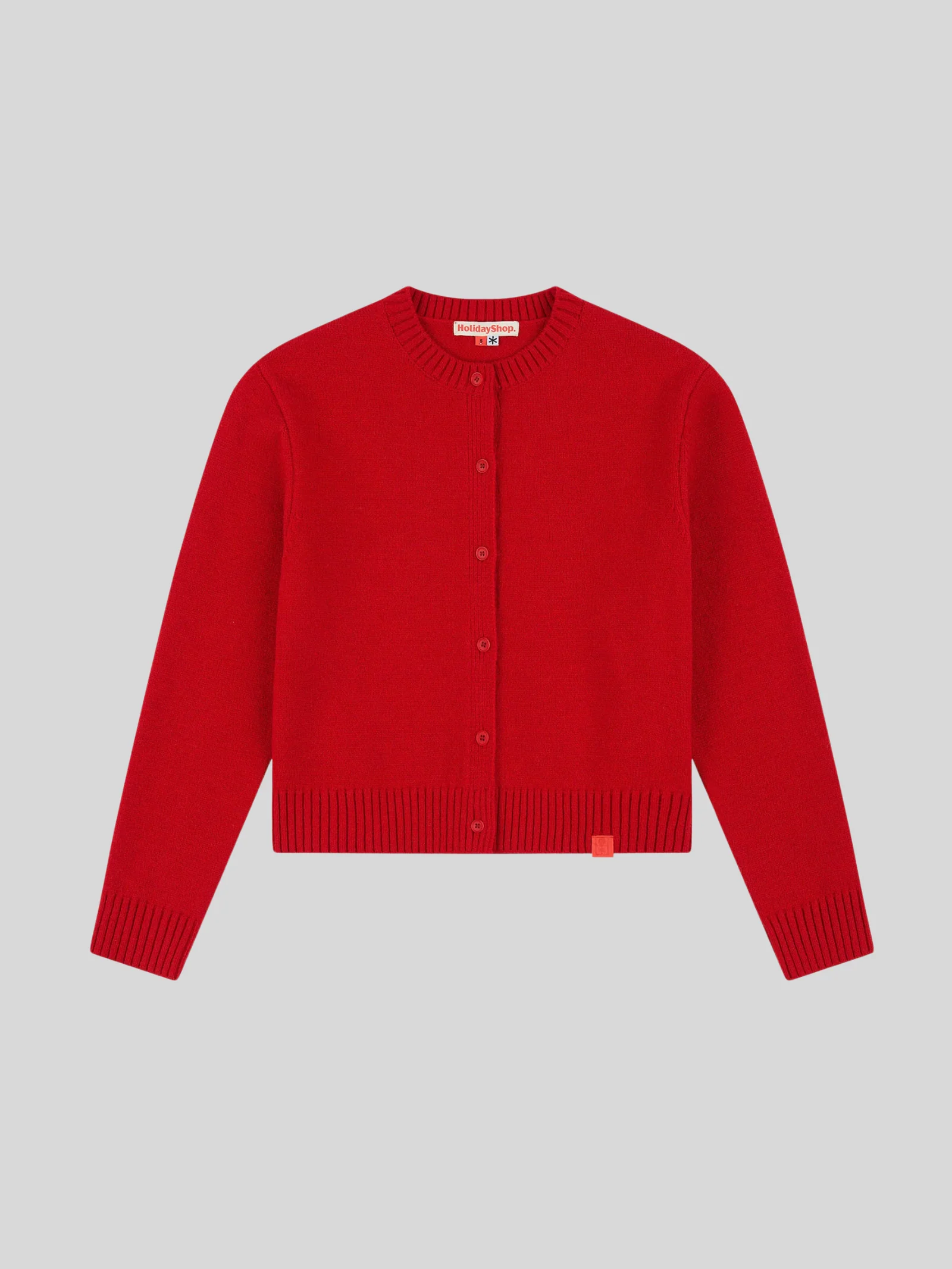 Crew Neck Cardigan