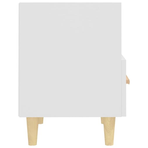 NNEVL Bedside Cabinets 2 pcs White 40x35x47 cm