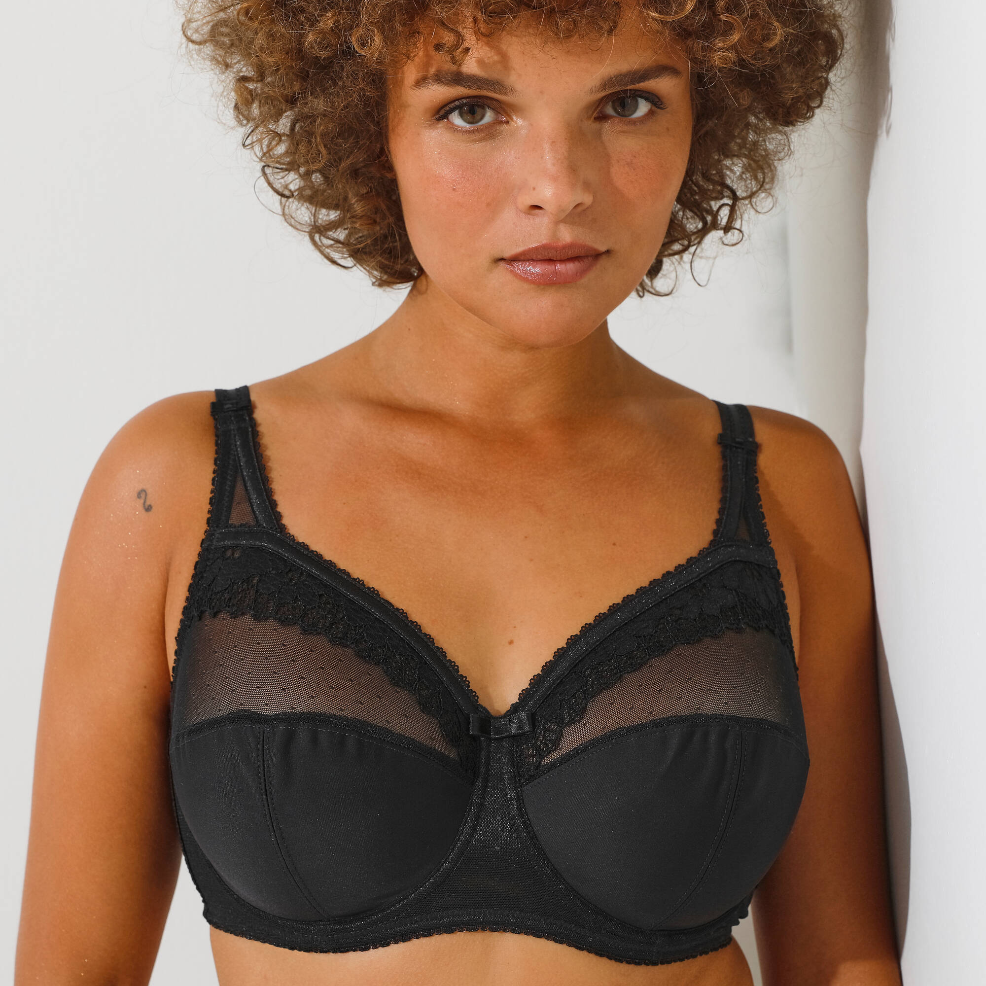 Soutien-gorge Coeur Croisé dentelle - avec armatures