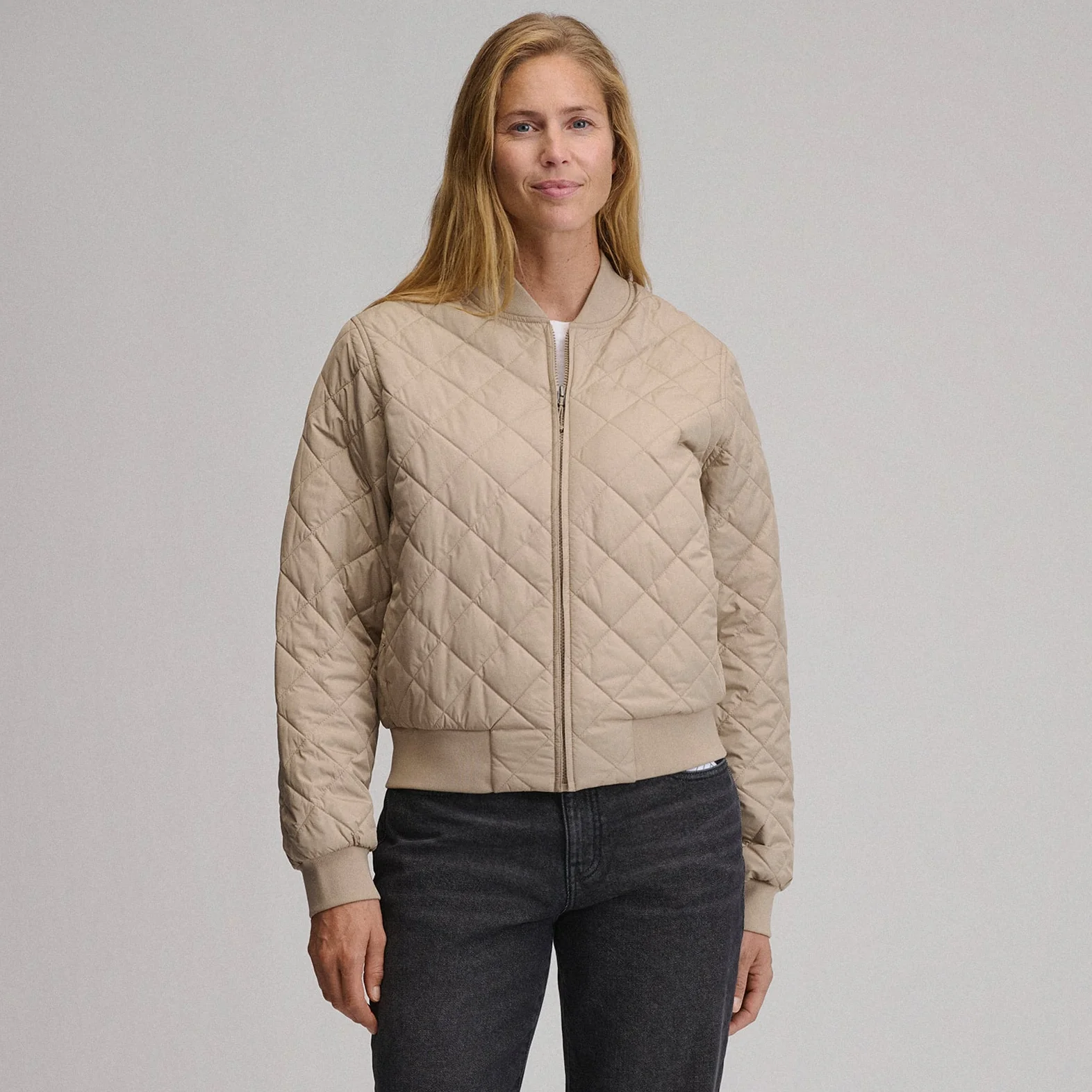 Women's Quilted Bomber