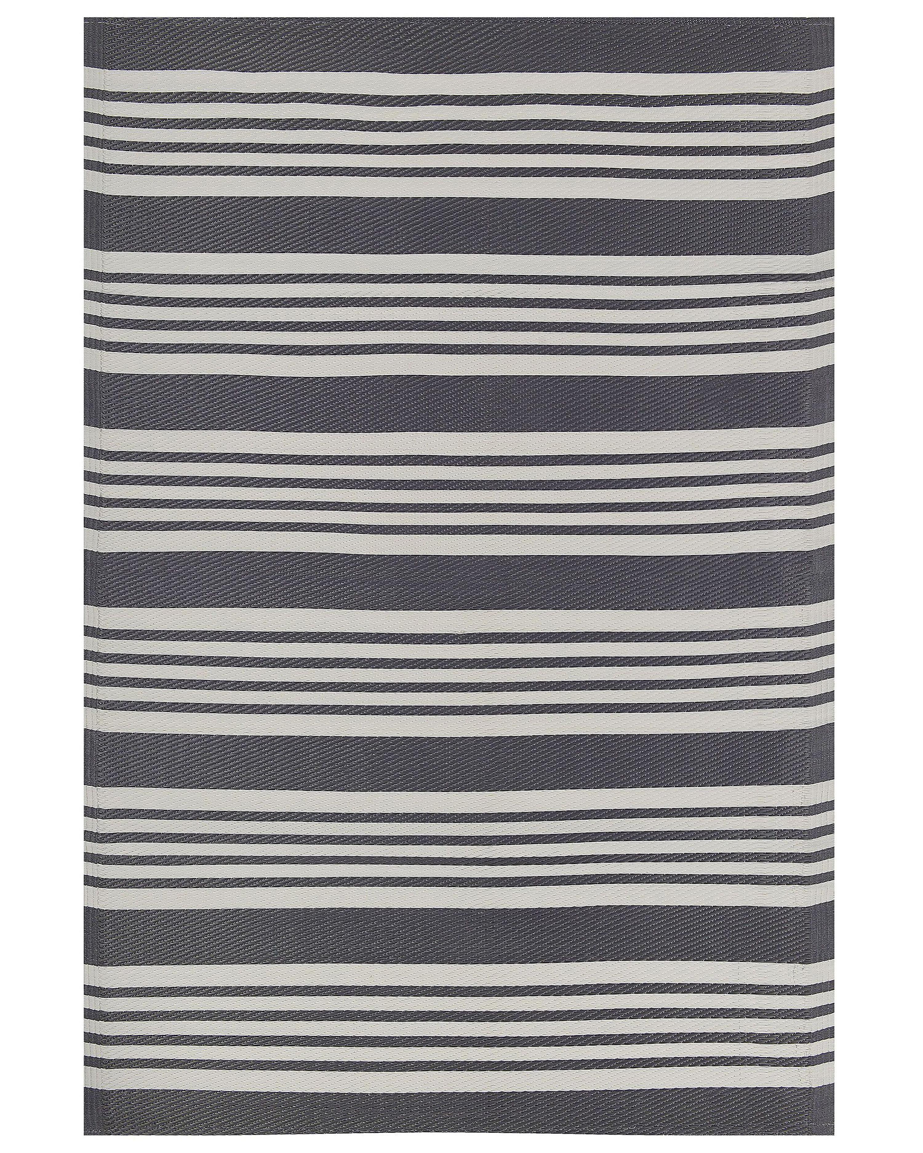 Outdoor Rug DELHI Black 120 x 180 cm