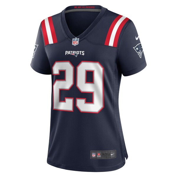 JC Jackson New England Patriots Nike Women's  Game Jersey -  Navy