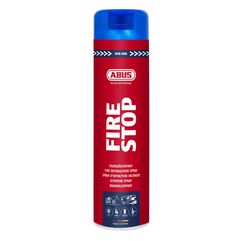 Spray d'extinction d'incendie FireStop 625 ml ABUS