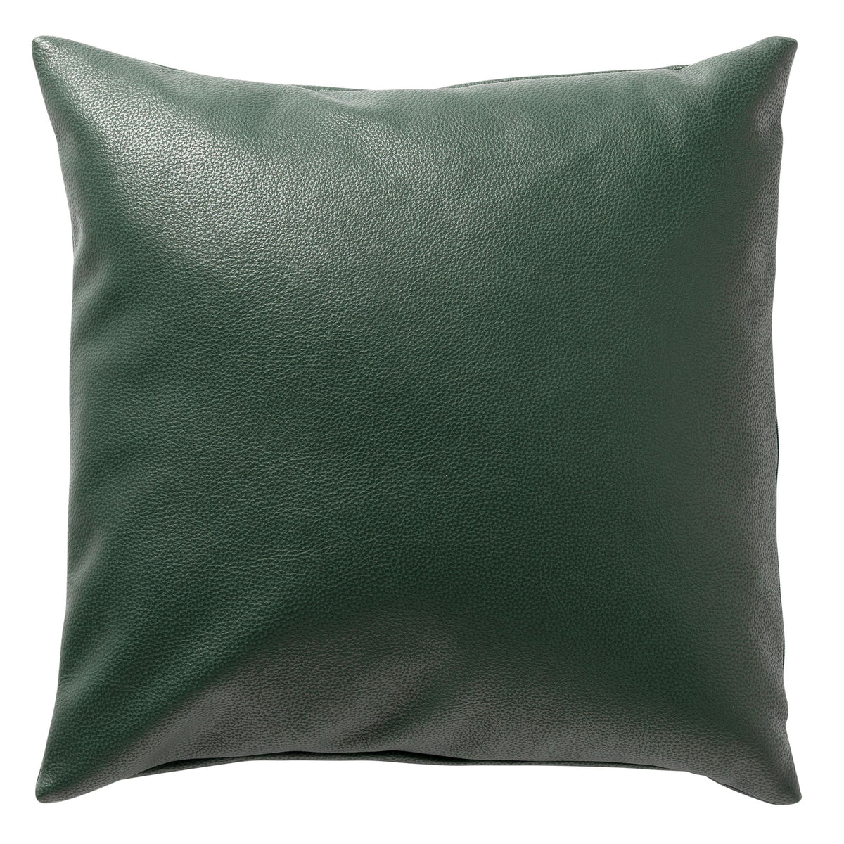 JARED - kussenhoes 45x45 cm - leerlook - effen kleur - Garden Topiary - groen
