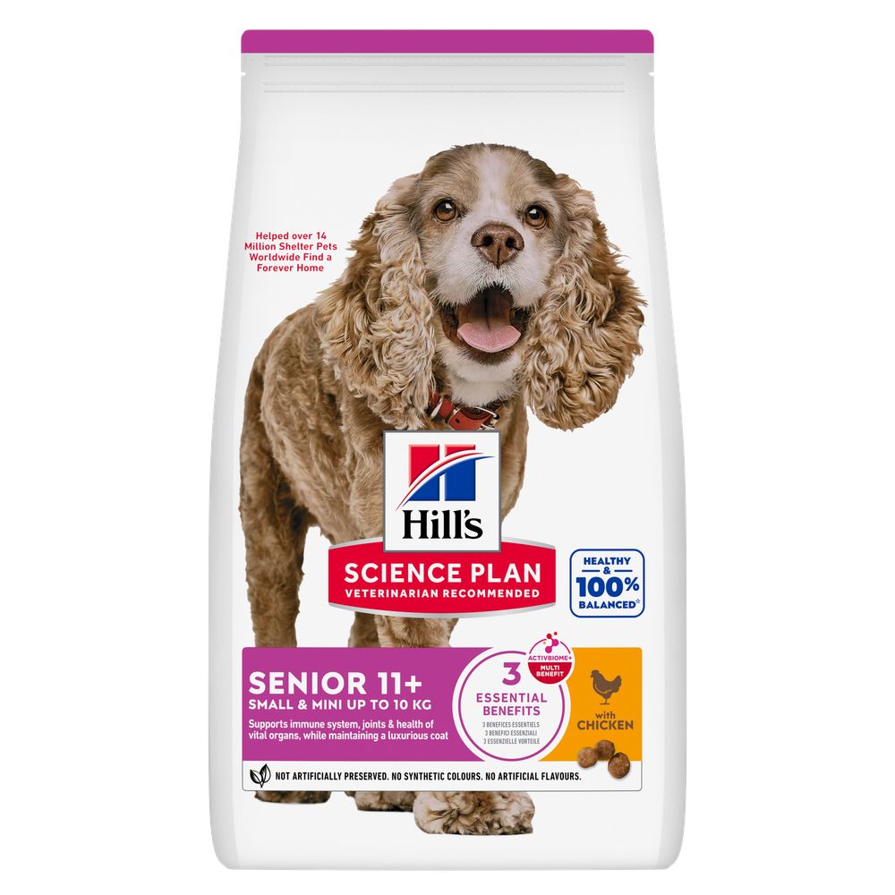 Hill's Science Plan Senior 11+ Small & Mini with Chicken