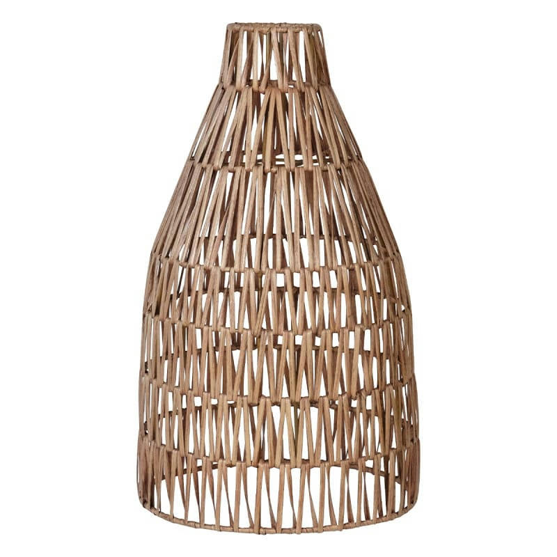 - Abat jour en rotin naturel