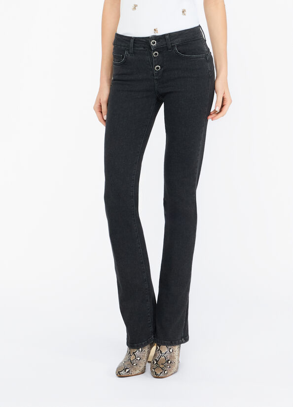Jeans bootcut bottom up