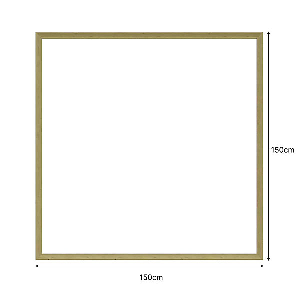 NORDLINGER PRO Encadrement mouluré 150 x 150 cm avec moulures pré-découpées