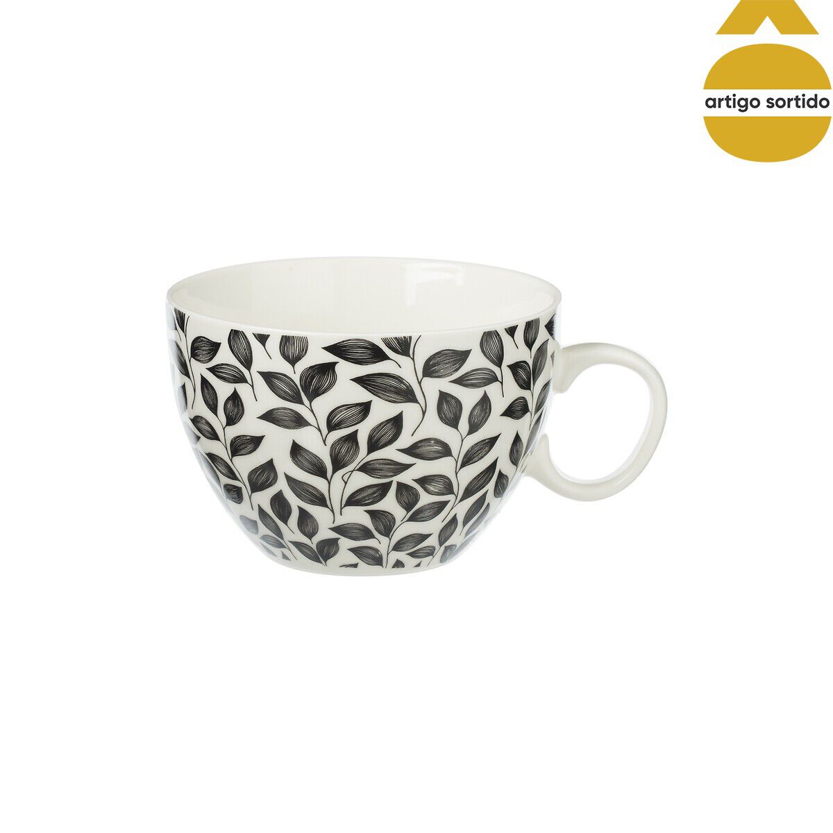 Almoçadeira de cerâmica FLORAL 38cl