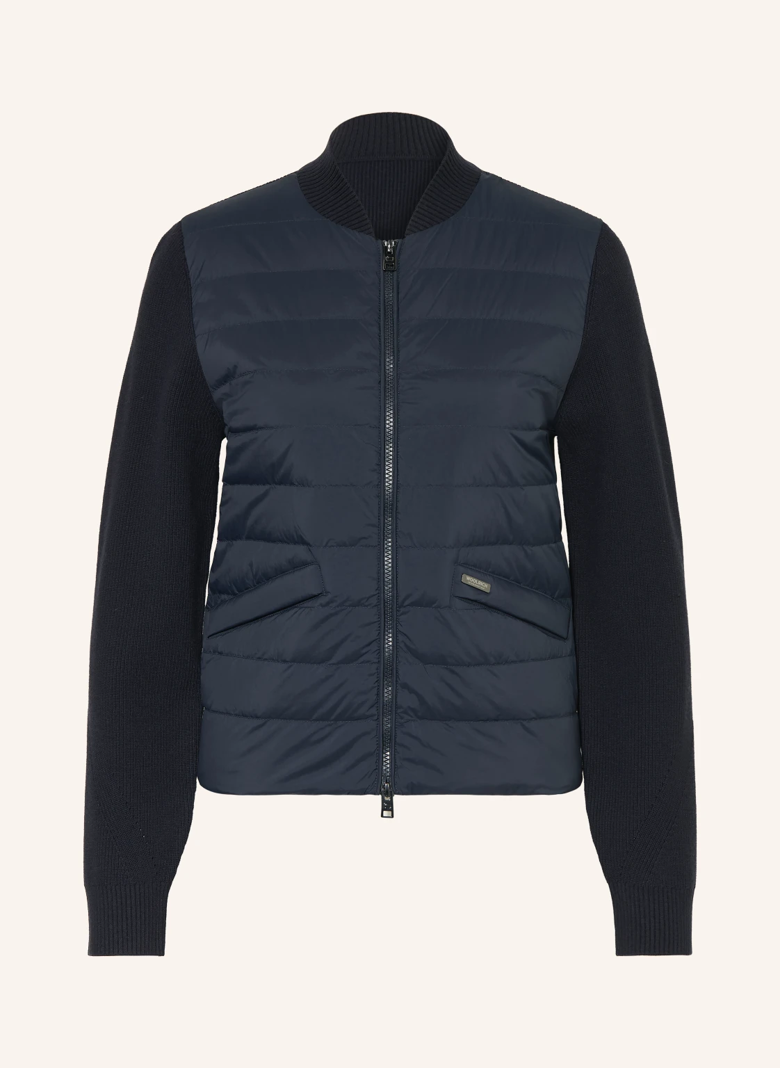 WOOLRICH Daunenjacke im Materialmix