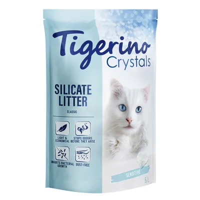 Tigerino Crystals Cat Litter - Sensitive (fragrance free)