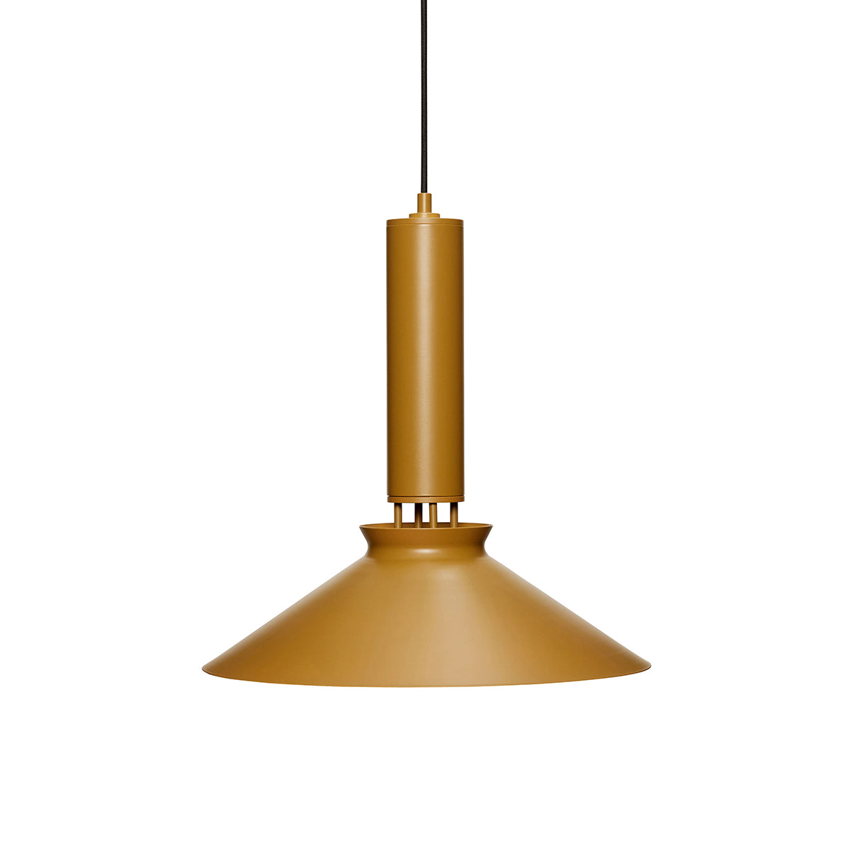 Hübsch hanger Coney - aluminium/ijzer - ø40xh42cm