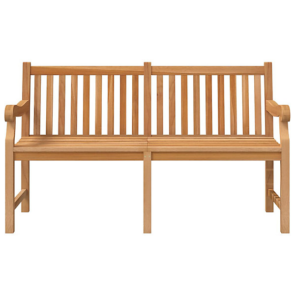 Banc de jardin meuble de patio bois Helloshop26