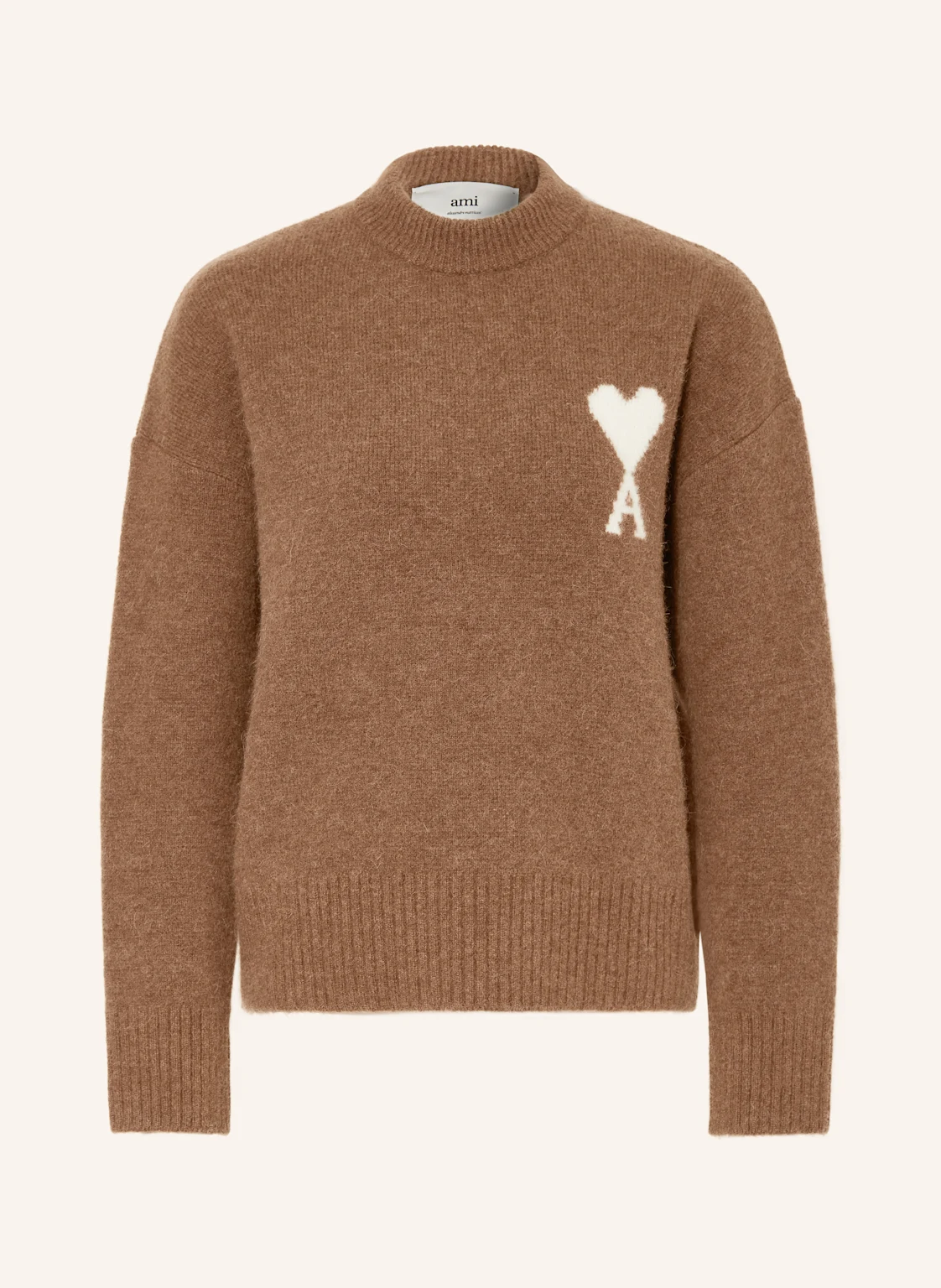 Ami Paris Pullover mit Alpaka