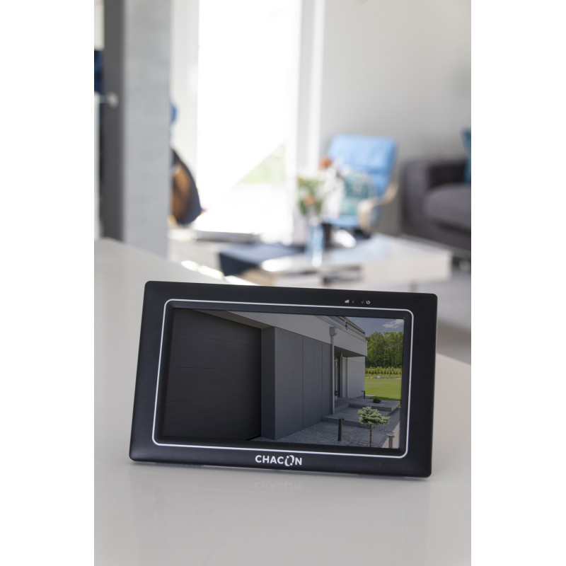 Caméra de surveillance sans fil avec écran tactile IP CHACON