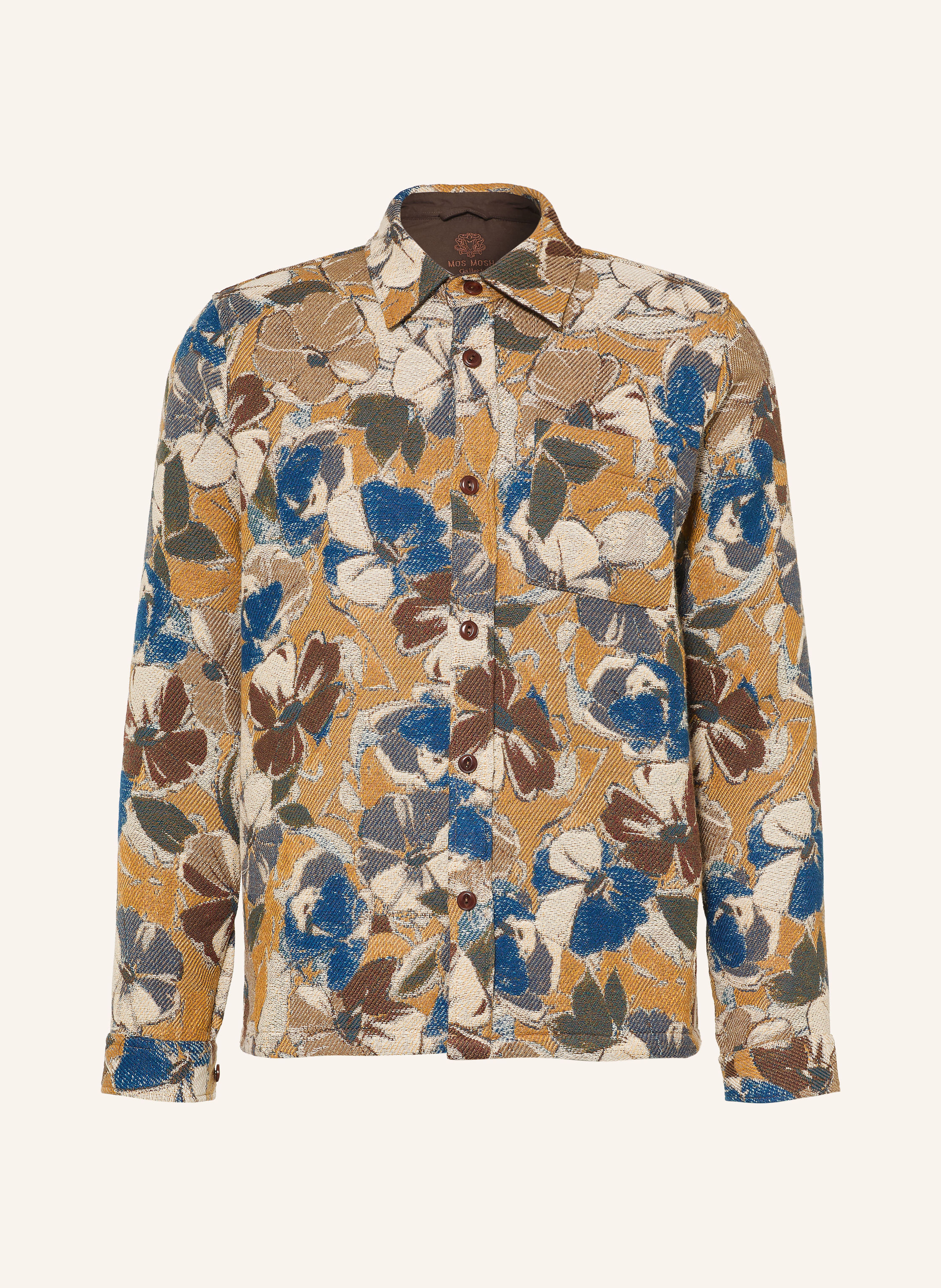 MOS MOSH Gallery Overshirt MMGDAVID aus Jacquard