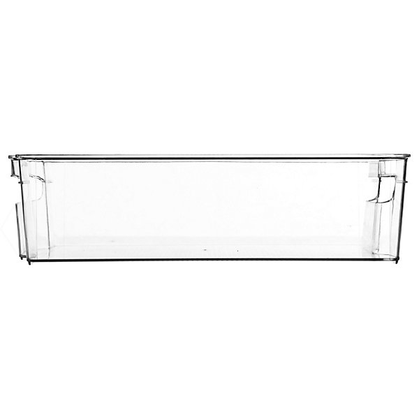 Bac de rangement en plastique transparent pour réfrigérateur 8 L