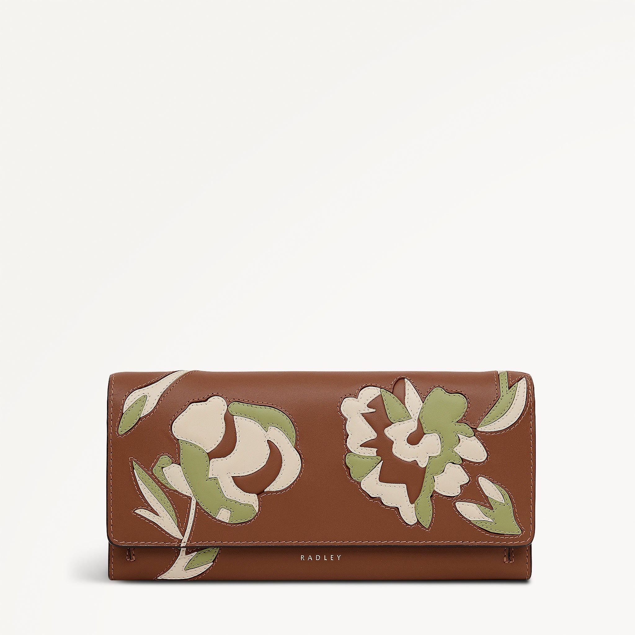 Floral - Large Flapover Wallet