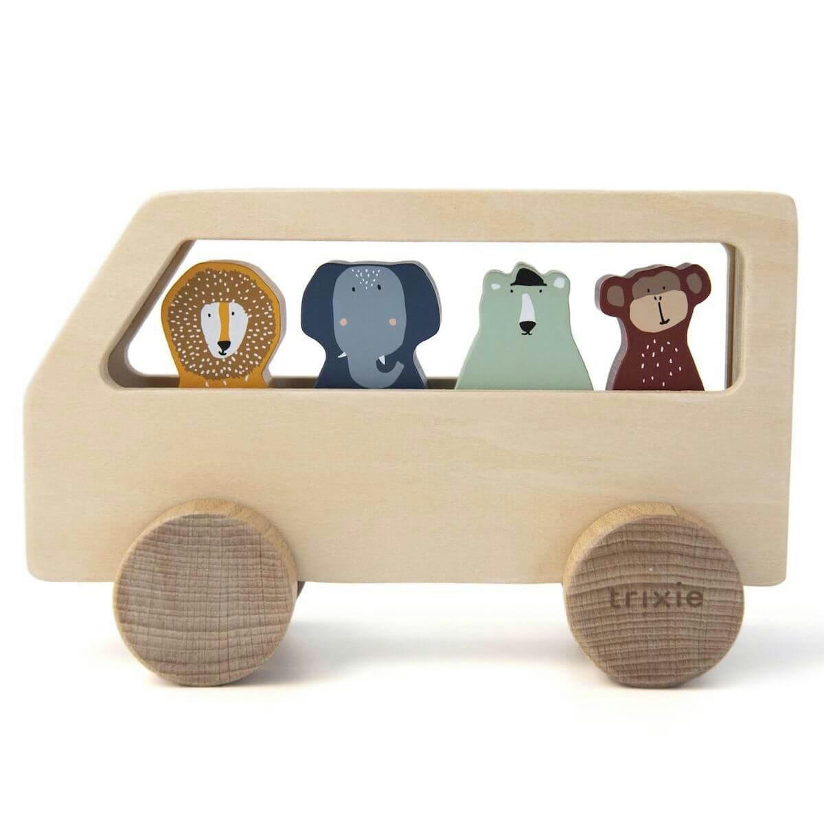 - Bus en bois Animaux