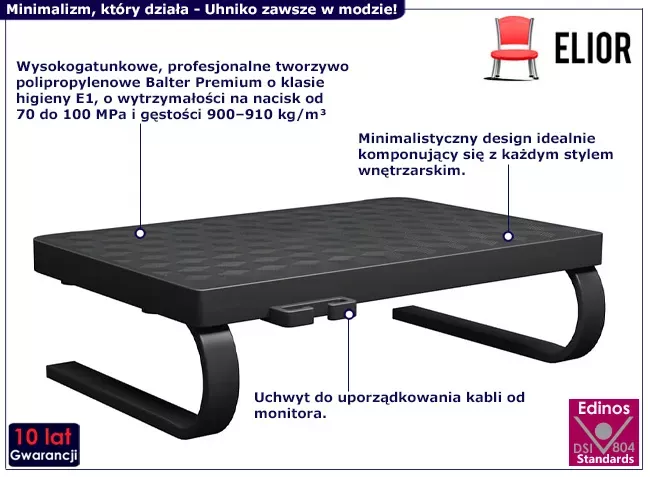 Nowoczesna nadstawka na biurko - Matica