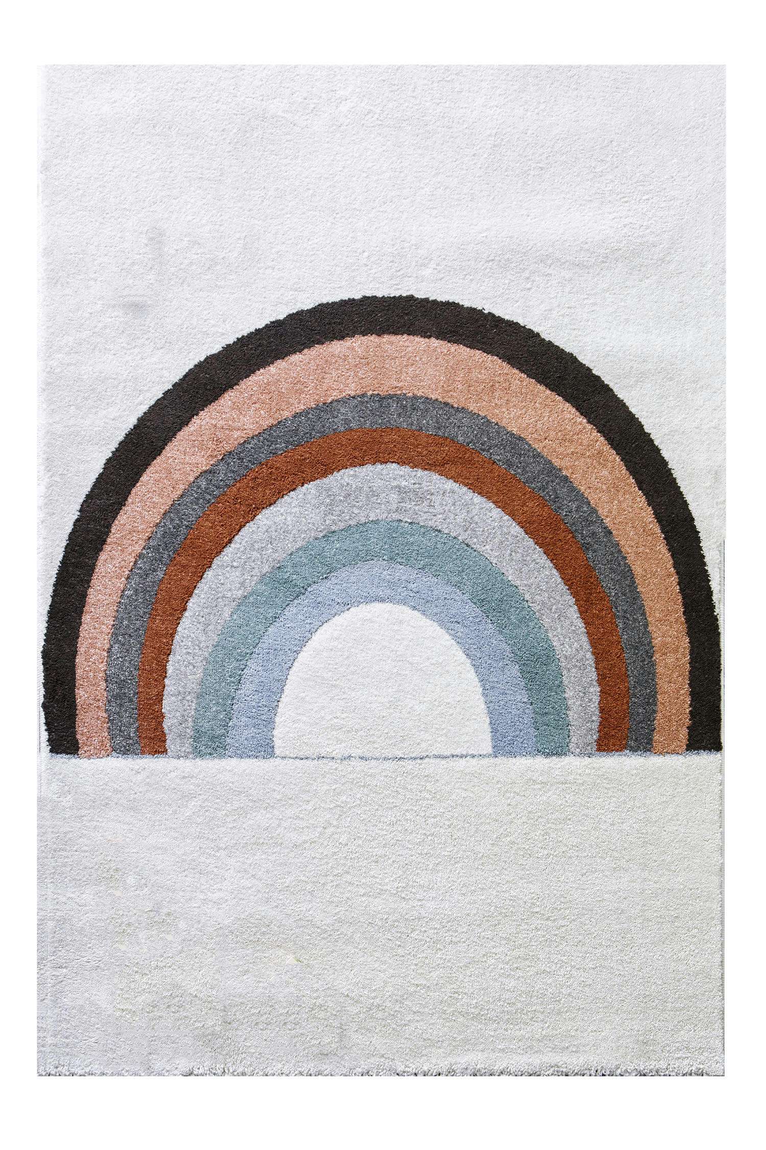 RAINBOW - Tapis enfant poétique arc-en-ciel 80x150, OEKO-TEX®