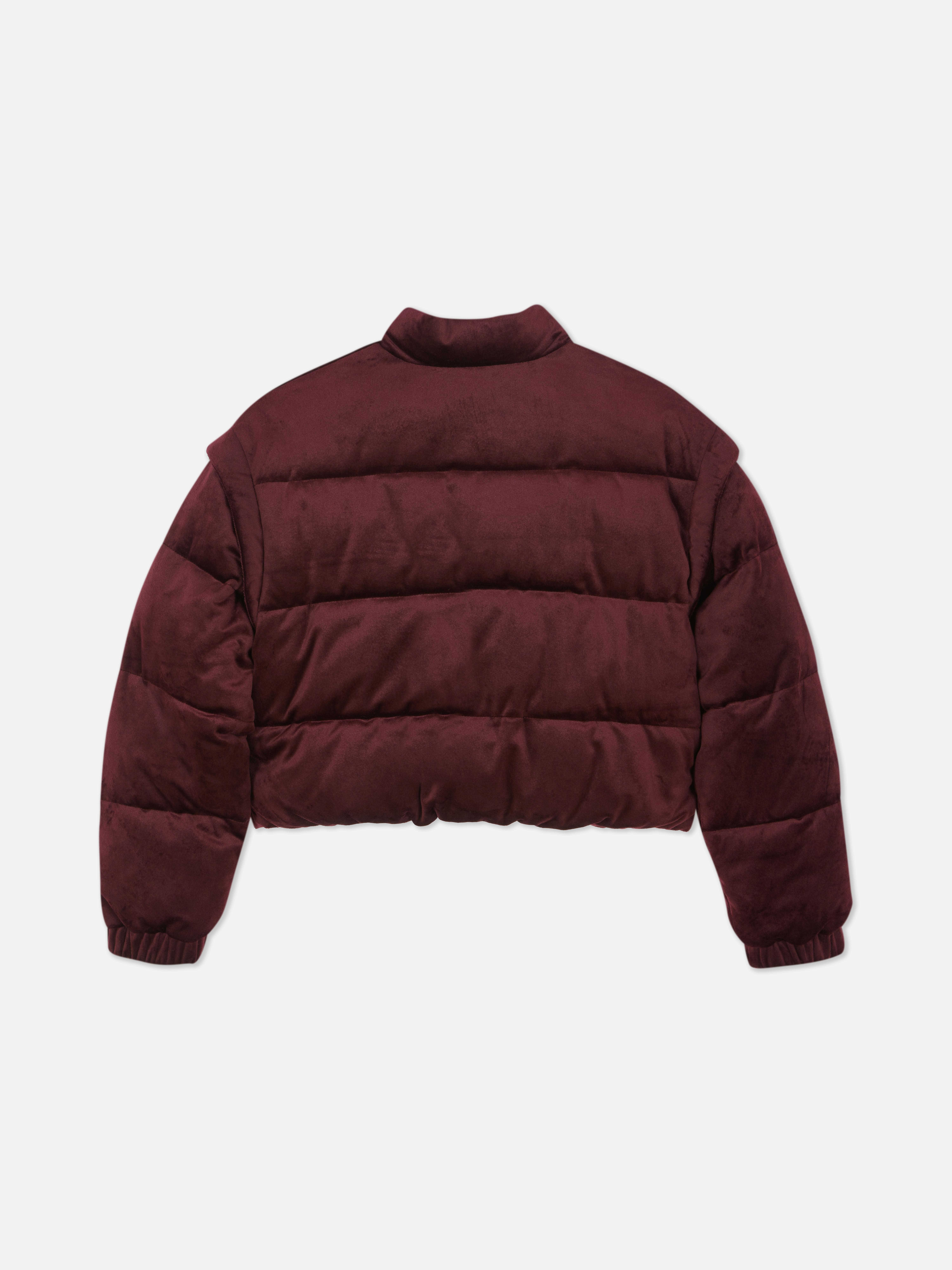 7-15yrs | Velvet Puffer Jacket