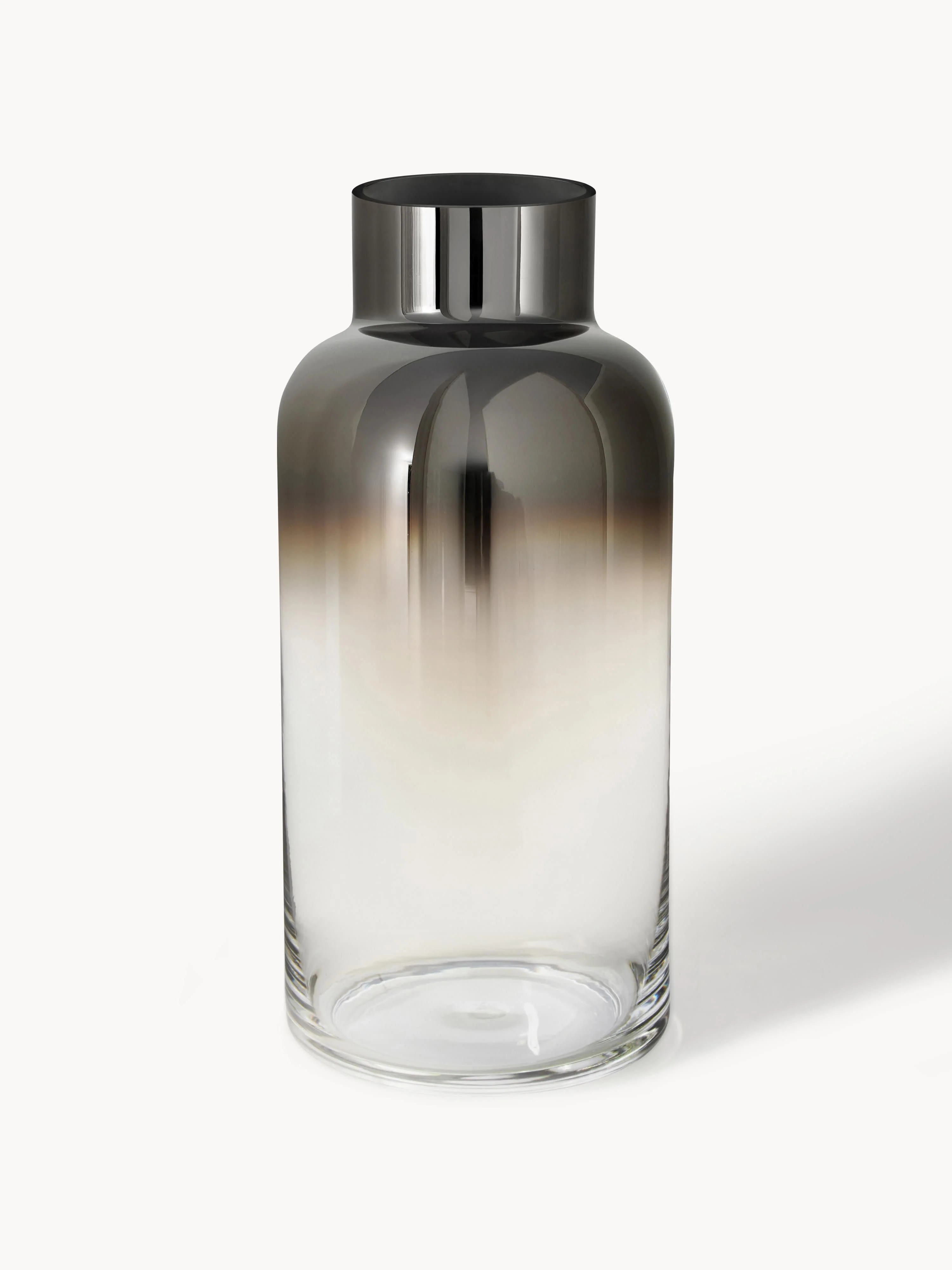 Mundgeblasene Glas-Vase Uma, H 35 cm