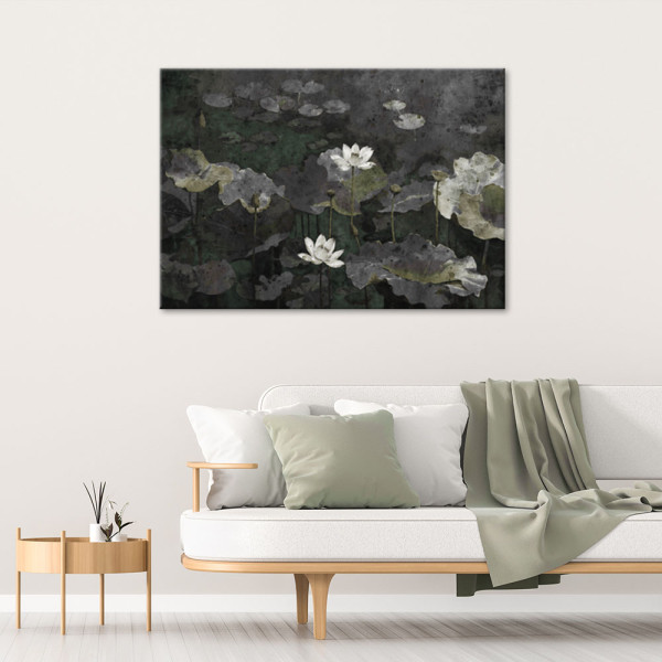 Feeby Obraz na płótnie Lilie wodne vintage 60x40