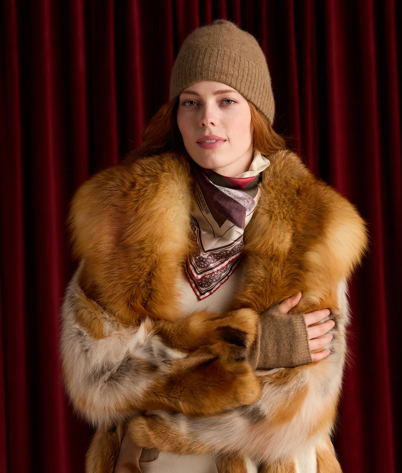 Park City Cashmere Beanie - Oatmeal