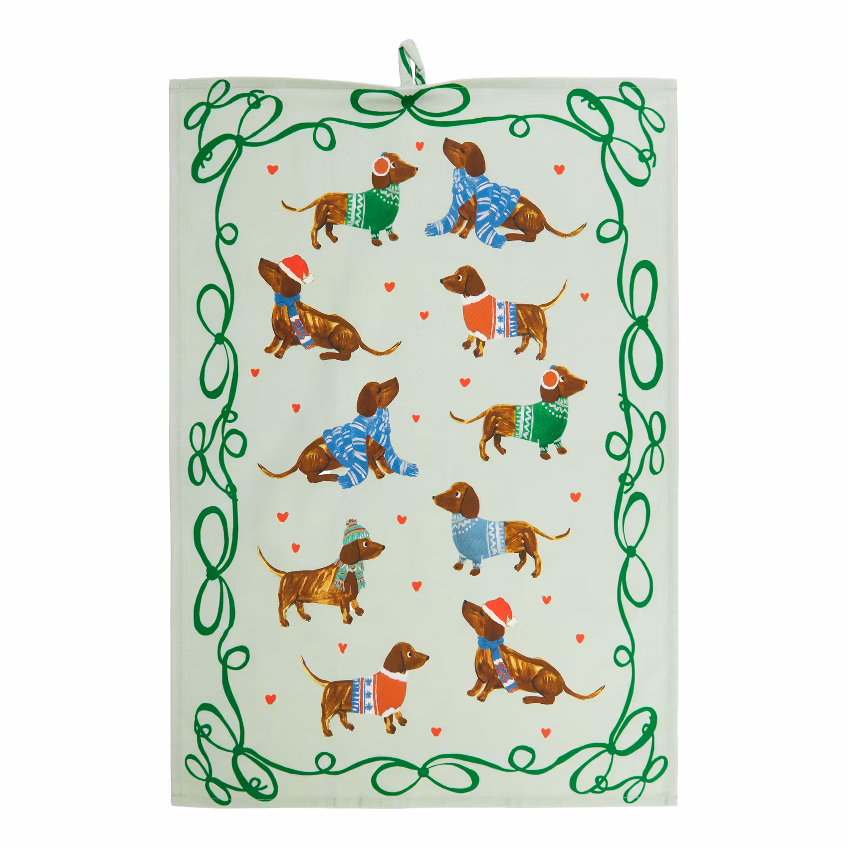 KITCHEN TALES Küchentuch Dackel